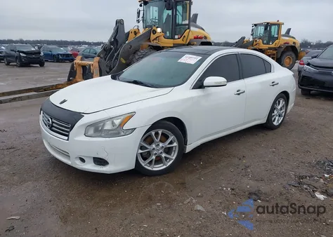 2012 Nissan Maxima 3.5 Sv z USA, uszkodzony, nr VIN 1N4AA5AP0CC859172